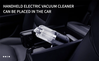 Handheld Car Vacuum Cleaner – 15000PA Cordless, Blow & Suction, Multi-Nozzle for Car, Home & Pet