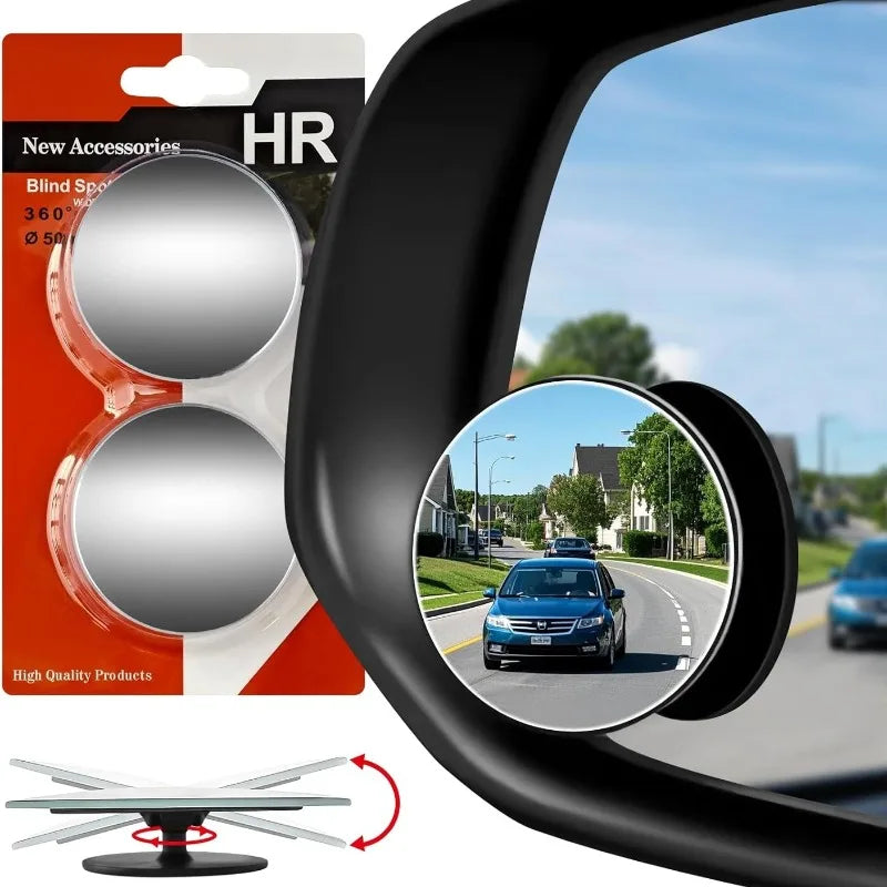 HD Convex Side Blind Spot  Mirrors (2pcs)